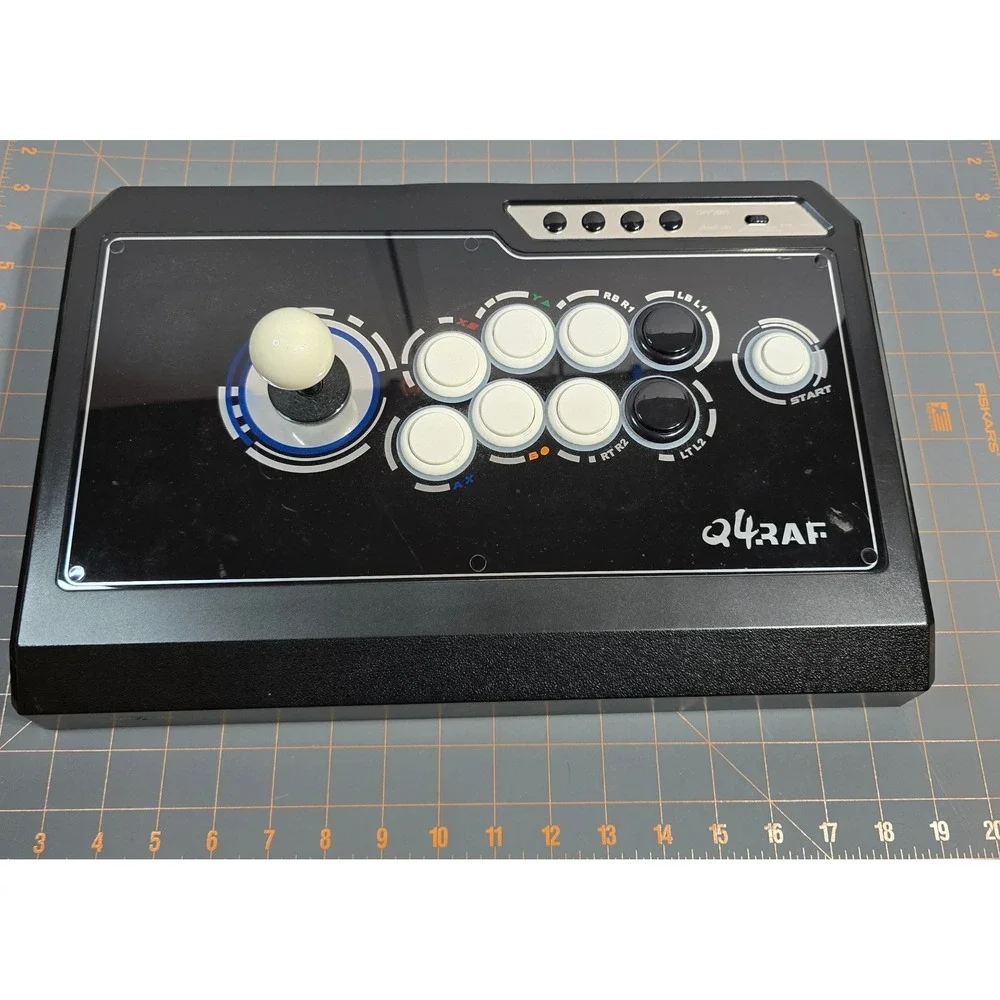 Qanba 4 Q4 RAF 3-in-1 Fight Stick for PS3, Xbox 360, and PC Black